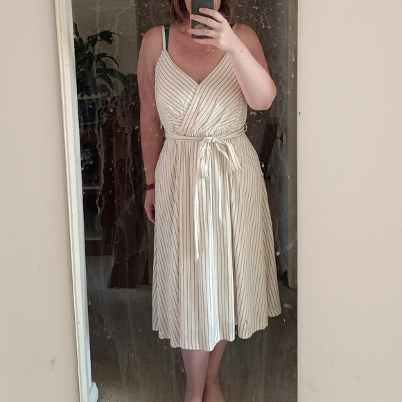 CITY CHIC 📦 Free Shipping 📦 City Chic Striped Midi Dress Size XS - Picture 2 of 4